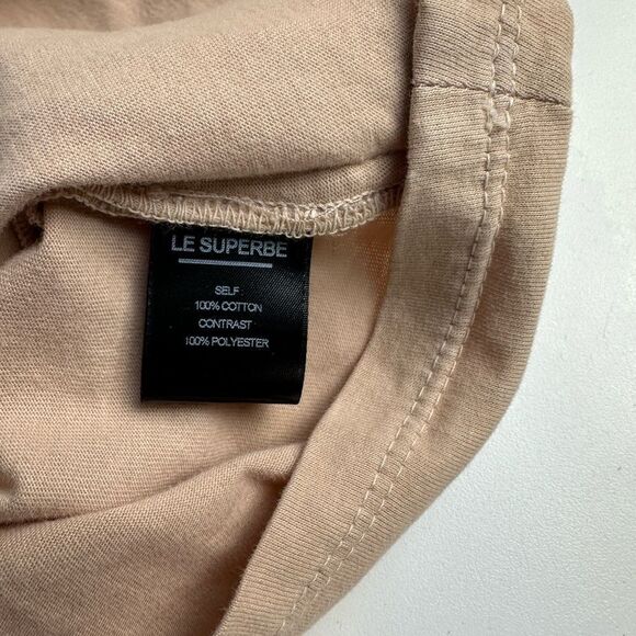 NWT Le Superbe Birdie Sequin Tee Size Large - Picture 9 of 9